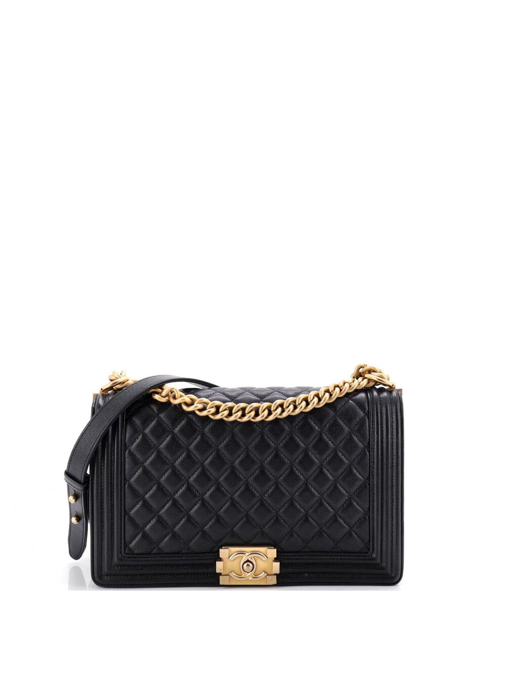 Chanel Boy Flap Bag Quilted Goatskin #343122C43B